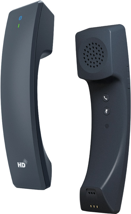 Yealink BTH58 Telefonhörer DECT-Telefon-Mobilteil Grau (BLT58) von Yealink