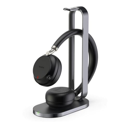 Yealink Bluetooth Headset BH72 Teams Black USB-A mit Charging Stand von Yealink