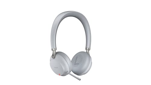 Yealink Bluetooth Headset BH72 UC Light Gray USB-A mit Charging Stand von Yealink