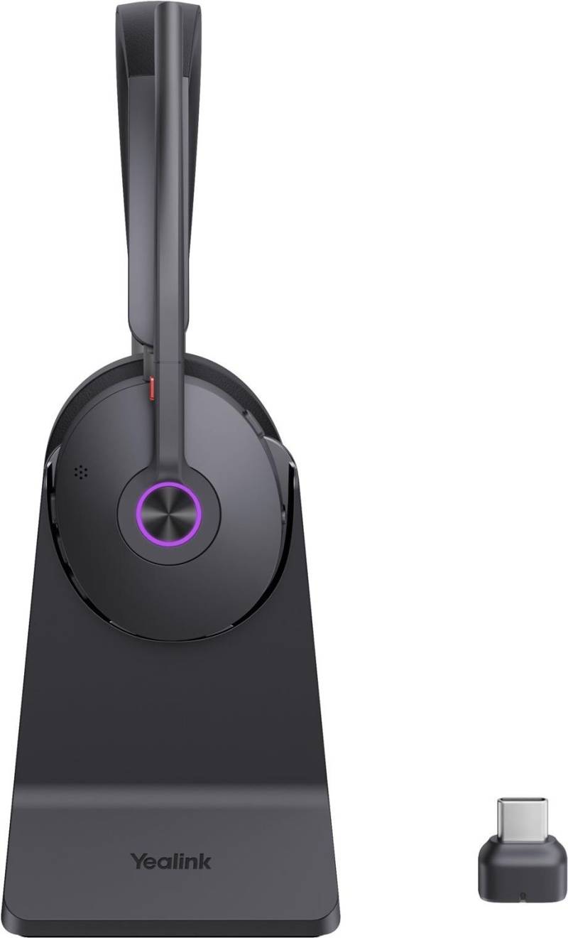 Yealink Bluetooth Headset - BH74 with Stand UC USB-C/A - Headset - Rausch-Unterdrückung (1208684) von Yealink