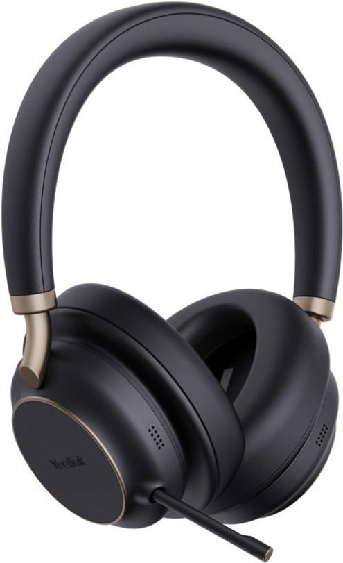 Yealink Bluetooth Headset - BH76 Plus with Charging Stand UC Black USB-C/A (1208700) von Yealink