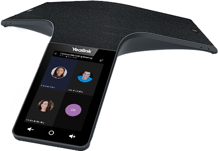 Yealink CP965 - VoIP-Konferenztelefon - mit Bluetooth-Schnittstelle - IEEE 802,11a/b/g/n (Wi-Fi) / Bluetooth 4,2 - 10-Wege Anruffunktion - SIP, SIP v2, SRTP - Schwarz (1304017) von Yealink