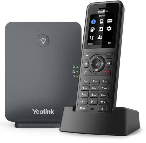 Yealink DECT Telefon W77P schwarz von Yealink