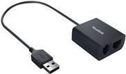 Yealink EHS40 - Kabelloser Headset-Adapter für drahtloses Headset, VoIP-Telefon - für Yealink SIP-T53, T54, T57, T48, T58, Skype for Business HD IP Phone T41, T42, T46, T58 (1300037) von Yealink