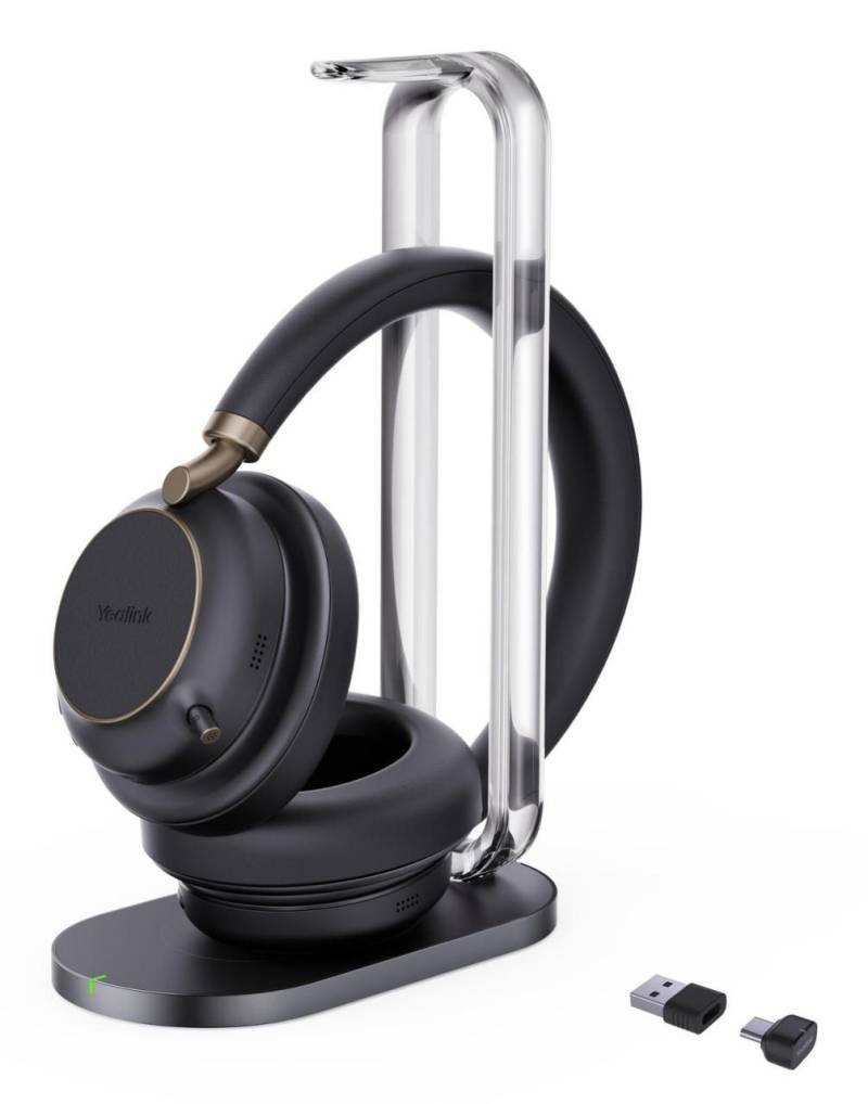 Yealink Headset BH 76 Plus mit Ladestation UC Black USB-C/A Yealink Headset BH 76 Plus mit Ladestation UC Black USB-C/A von Yealink