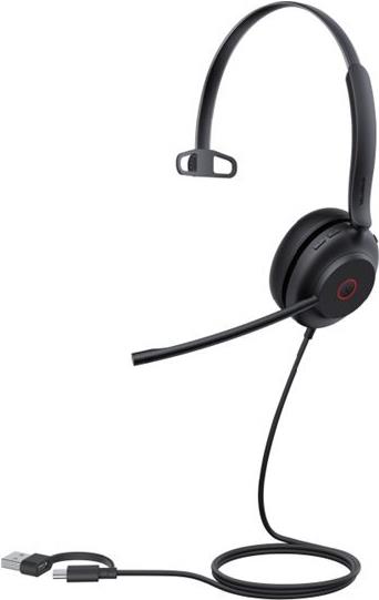 Yealink Headset UH35 Mono Teams USB-C/A (1308165) von Yealink