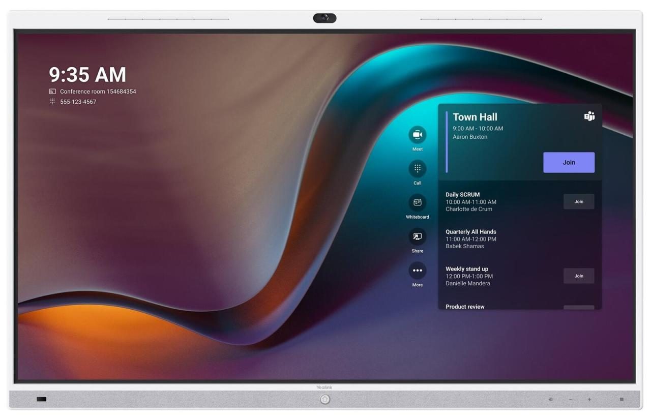 Yealink MeetingBoard MB65-A001 Touch Display 165 cm 65 Zoll von Yealink
