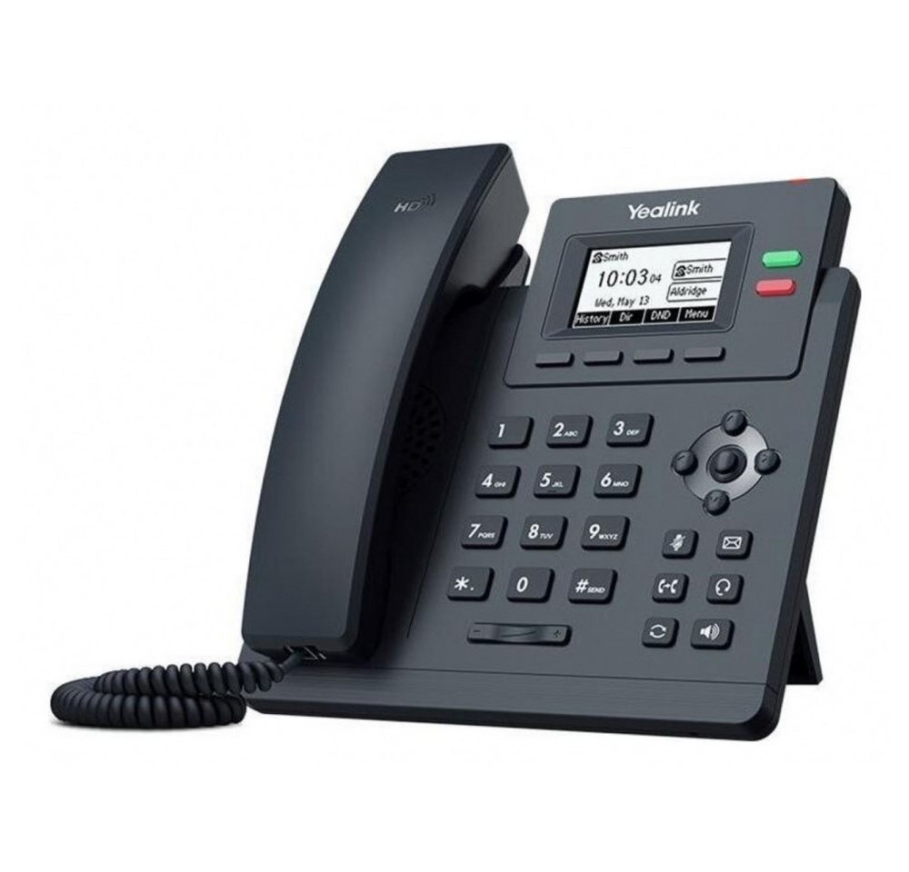 Yealink SIP-T31W - VoIP-Telefon mit Rufnummernanzeige - schwarz Festnetztelefon Yealink SIP-T31W - VoIP-Telefon mit Rufnummernanzeige - schwarz Festnetztelefon von Yealink