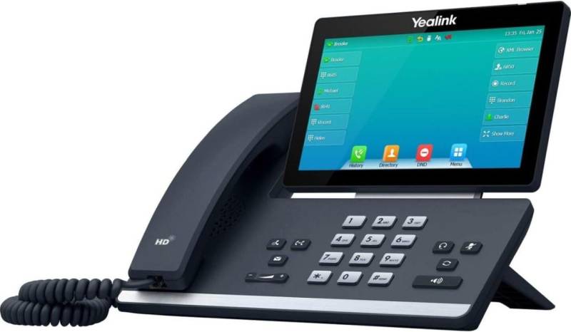 Yealink SIP-T57W - VoIP-Telefon mit Bluetooth-Schnittstelle mit Rufnummernanz... von Yealink