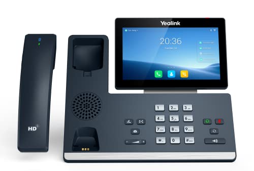 Yealink SIP-T58W PRO - VoIP-Telefon - mit Bluetooth-Schnittstelle mit Rufnummernanzeige, Schwarz Yealink SIP-T58W PRO - VoIP-Telefon - mit Bluetooth-Schnittstelle mit Rufnummernanzeige, Schwarz von Yealink