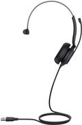 Yealink UH35 Mono - Headset - On-Ear - kabelgebunden - USB - Schwarz - optimiert für UC (1308138) von Yealink