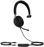 Yealink UH38 Mono Team Without Battery - Headset - On-Ear - kabellos, kabelgebunden - USB-A - Geräuschisolierung - Schwarz - Zertifiziert für Microsoft Teams (1308083) von Yealink