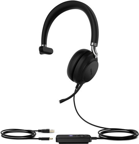 Yealink UH38 Mono UC Without Battery - Headset - On-Ear - Bluetooth - kabellos, kabelgebunden - USB - Schwarz (1308080) von Yealink