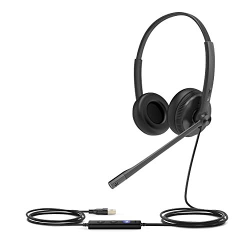 Yealink USB Headset UH34 Dual Teams, schwarz von Yealink