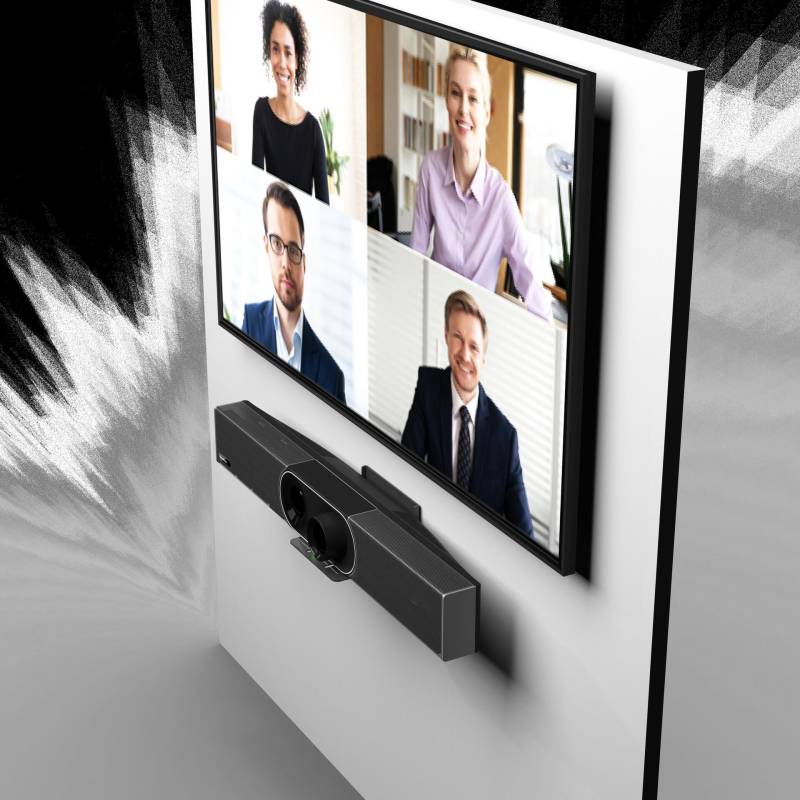 Yealink VCS-TVMount2 - Wandhalterung - Schwarz - Yealink - MeetingEye 600 MeetingEye 400 UVC40 MeetingBar A20 MeetingBar A30 (330100053001) von Yealink