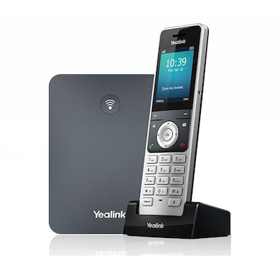 Yealink W76P - Schnurloses Telefon / VoIP-Telefon mit Rufnummernanzeige von Yealink