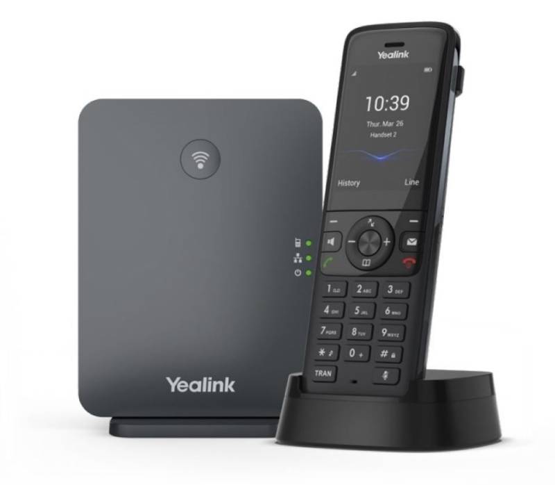 Yealink W78P IP-Telefon Schwarz TFT DECT-Telefon von Yealink