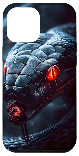Jahr der Schlange Black Snake Hülle für iPhone 12 Pro Max Jahr der Schlange Black Snake Hülle für iPhone 12 Pro Max von Year of the Snake Designs by Dennex