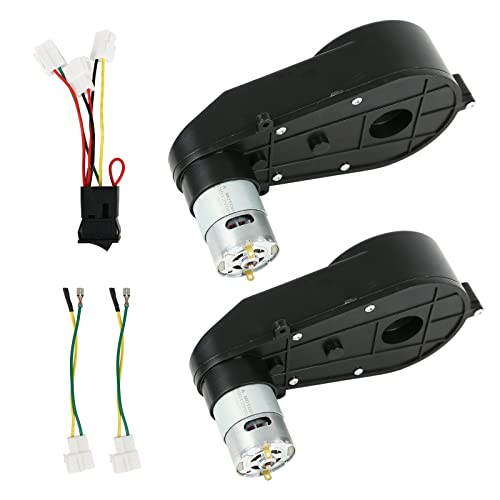 2 Stück RS550 Elektromotor Getriebekasten, 40000RPM Elektromotor Getriebe für Kinderauto Spielzeug Ersatzteil,Elektrisches Moto Getriebe Antriebs Motor für Power Wheels 2 Stück RS550 Elektromotor Getriebekasten, 40000RPM Elektromotor Getriebe für Kinderauto Spielzeug Ersatzteil,Elektrisches Moto Getriebe Antriebs Motor für Power Wheels von Yearninglife