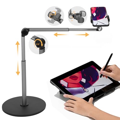 Yearninglife Handyhalterung Tisch zum Filmen mit Robuste Basis, Höhenverstellbarer Telefonständer zum Filmen, 360° Verstellbarer Handyhalter für Smartphones,Aufzeichen,Live-Übertragung Yearninglife Handyhalterung Tisch zum Filmen mit Robuste Basis, Höhenverstellbarer Telefonständer zum Filmen, 360° Verstellbarer Handyhalter für Smartphones,Aufzeichen,Live-Übertragung von Yearninglife