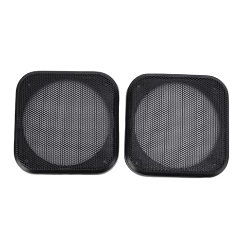 4 -Zoll -Deckenlautsprecher Grill, 2 Packs Autolautsprecher Grillabdeckung, Schwarzer Subwoofer Mesh Woofer Kühlergrill Covers Guard Protector mit Abs Lünette für Heimkinos 4 -Zoll -Deckenlautsprecher Grill, 2 Packs Autolautsprecher Grillabdeckung, Schwarzer Subwoofer Mesh Woofer Kühlergrill Covers Guard Protector mit Abs Lünette für Heimkinos von Yechiry
