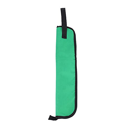 Irin Drum Stick Case, Drumstick -Aufbewahrungstasche, Drumstick -Halter mit Tragbarem Griff für Drum -Zubehör -Unterrichtsmaterialien (GREEN) von Yechiry