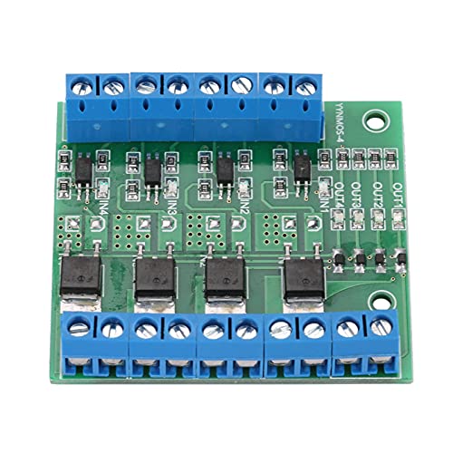 PWM-FET-Modul, 4 Kanal-MOS-FET-Modul mit Signalanzeige 3-20 V Bis 3,7-27VDC 10A Plc-Verstärker-Leiterplatten-Treiber für Glühbirnen, LED-Streifen, DC-Motor, Mikropumpe PWM-FET-Modul, 4 Kanal-MOS-FET-Modul mit Signalanzeige 3-20 V Bis 3,7-27VDC 10A Plc-Verstärker-Leiterplatten-Treiber für Glühbirnen, LED-Streifen, DC-Motor, Mikropumpe von Yechiry