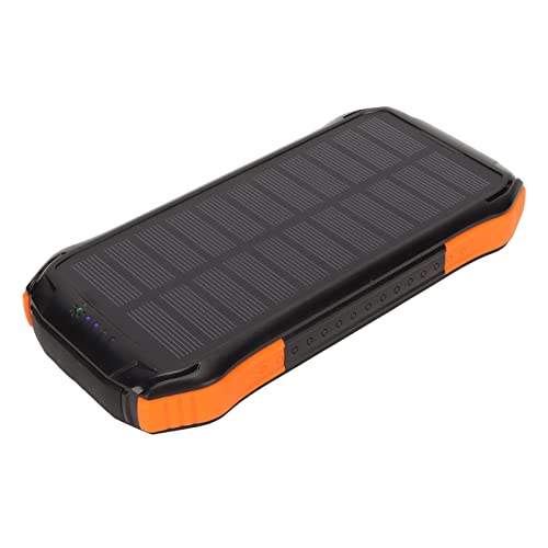 Solar Power Bank, QC3.0 PD18W Schnelllade-Solar-Ladegerät für Handys 16000mAh IP66 Wasserdichtes USB C Power Bank für Outdoor Camping Wandern, Eingebaute Superhelle Taschenlampe Solar Power Bank, QC3.0 PD18W Schnelllade-Solar-Ladegerät für Handys 16000mAh IP66 Wasserdichtes USB C Power Bank für Outdoor Camping Wandern, Eingebaute Superhelle Taschenlampe von Yechiry
