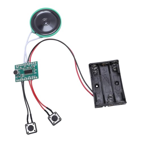 Sprachaufzeichnungsmodul, Sound -Recorder -Modul mit Lautsprecher 4 Minuten Musikaufnahmemodul für die Grußkarte Sprachaufzeichnungsmodul, Sound -Recorder -Modul mit Lautsprecher 4 Minuten Musikaufnahmemodul für die Grußkarte von Yechiry