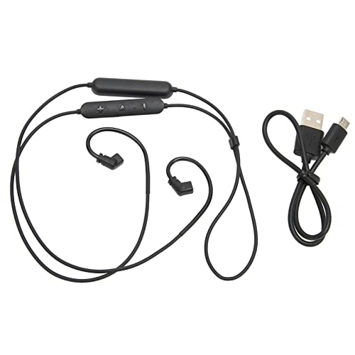 Yechiry Kabelloses Kopfhörerkabel, Kopfhöreradapterkabel mit Mikrofon und Controller BT 5.0 Low -Latency -Musik- und Gaming - Kabelloses Kopfhörerkabel für in Ohrhörer -Kopfhörern von Yechiry