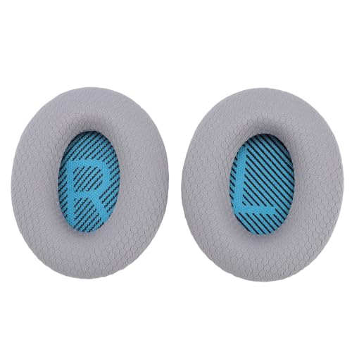 Yechiry Memory Foam Ohrkissen Kompatibel mit QC35, QC35 II, QC25, QC15, QC2, AE2, AE2I, AE2W, Sound True, Sound Link Over-Ear-Kopfhörer, Atmungsaktives Netzstoff, Einfache Installation von Yechiry