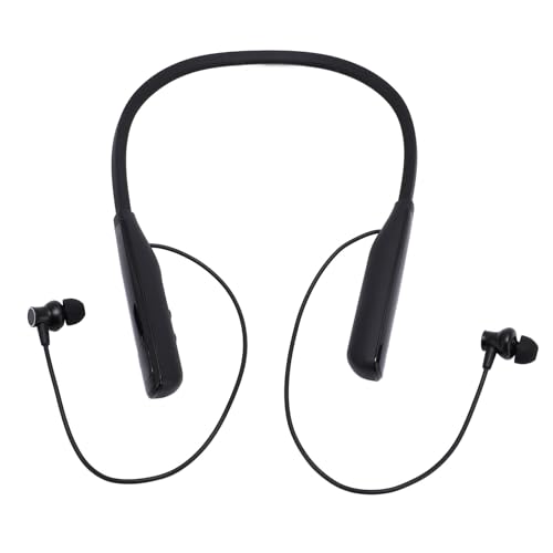 Yechiry Nackenbügel-Ohrhörer mit 100 Stunden Akkulaufzeit, 5.4 Chip Memory Silikon-Nackenbügel für Langlebigkeit und Komfort, 10-mm-Treiber, Semi-In-Ear-Stil, ABS-Material, für von Yechiry
