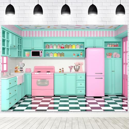 Yeele 2,1 x 1,5 m Cartoon-Küchenhintergrund, für Küche, Traumhaus, Innenfotografie, Backen, Kochen, Party-Dekoration, Vinyl-Tapete, Kinder, Erwachsene, Videoaufnahmen, Requisiten Yeele 2,1 x 1,5 m Cartoon-Küchenhintergrund, für Küche, Traumhaus, Innenfotografie, Backen, Kochen, Party-Dekoration, Vinyl-Tapete, Kinder, Erwachsene, Videoaufnahmen, Requisiten von Yeele