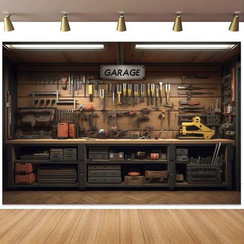 Yeele 2,1 x 1,5 m Garagen-Innenhintergrund, Werkstatt, Werkzeuge, Schrank, Mechaniker, Werkzeug, Raumstand, Hintergrund, Reparatur, Wartung, Laden, Vinyl-Tapete, Hintergrund, Kinder, Jungen, Yeele 2,1 x 1,5 m Garagen-Innenhintergrund, Werkstatt, Werkzeuge, Schrank, Mechaniker, Werkzeug, Raumstand, Hintergrund, Reparatur, Wartung, Laden, Vinyl-Tapete, Hintergrund, Kinder, Jungen, von Yeele