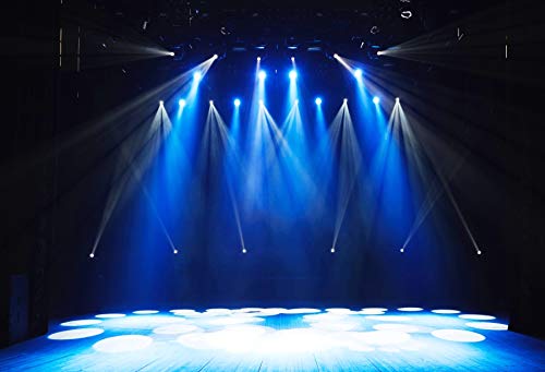 Yeele 2.4 x 1.8 m freie Bühnenkonzert-Kulisse für Nachtshow, Unterhaltung, Disco, Party, Club, Scheinwerfer, Hintergrund für Fotografie, Erwachsene, Portrait, Videoaufnahmen, Vinyl-Studio-Requisiten von Yeele
