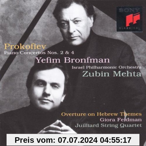 Klavierkonzerte 2, 4 / Ouvertüre von Yefim Bronfman