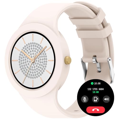 Yeforu Smartwatch für Damen, Smartwatch für Android iOS Handys, Herzfrequenz, Schlaf-Tracker, Fitnessuhr, 123+ Sportmodi, Schrittzähler, Kalorienzähler von Yeforu