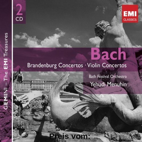 Brandenburgische Konzerte/Violinkonzerte von Yehudi Menuhin