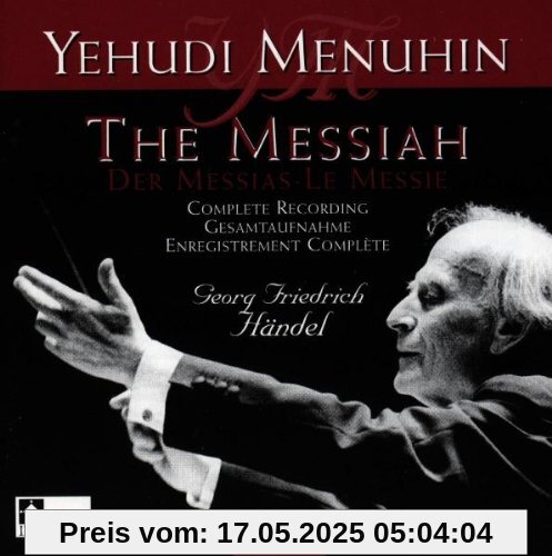 Der Messias (Gesamtaufnahme) von Yehudi Menuhin