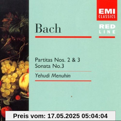 Red Line - Bach (Sonaten und Partiten für Violine solo) von Yehudi Menuhin