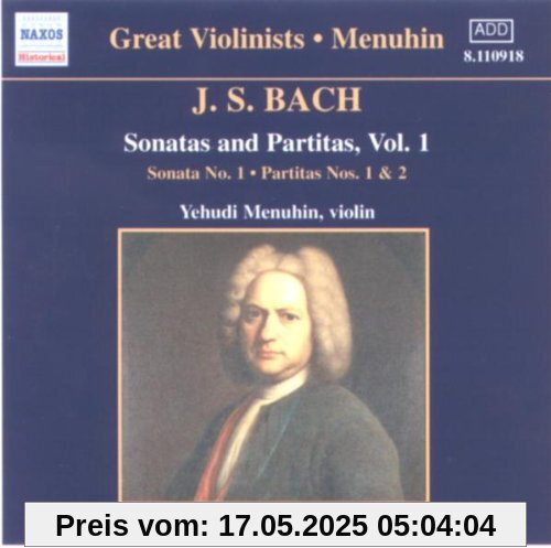 Sonaten und Partiten Vol. 1 Sonaten und Partiten Vol. 1 von Yehudi Menuhin