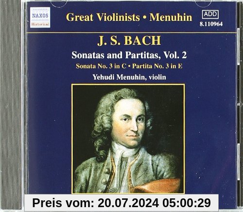 Sonaten und Partiten Vol. 2 von Yehudi Menuhin