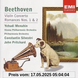 Violinkonzert/Romanzen 1,2 Violinkonzert/Romanzen 1,2 von Yehudi Menuhin