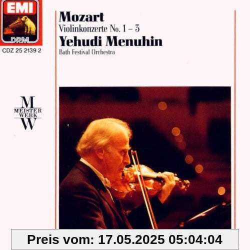 Violinkonzerte 1-3 Violinkonzerte 1-3 von Yehudi Menuhin