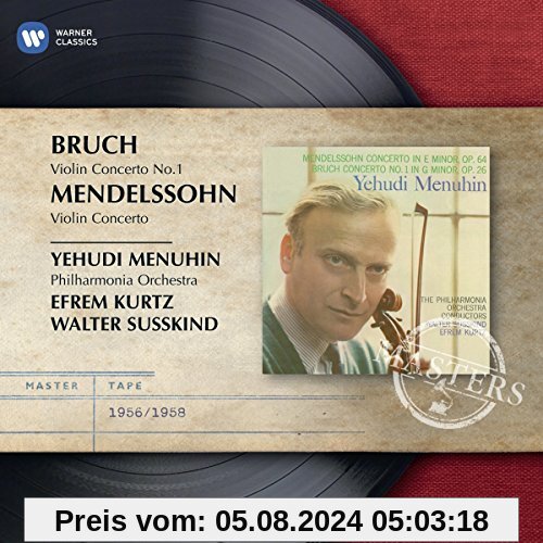 Violinkonzerte von Yehudi Menuhin