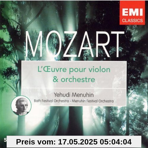 Violinkonzerte Violinkonzerte von Yehudi Menuhin