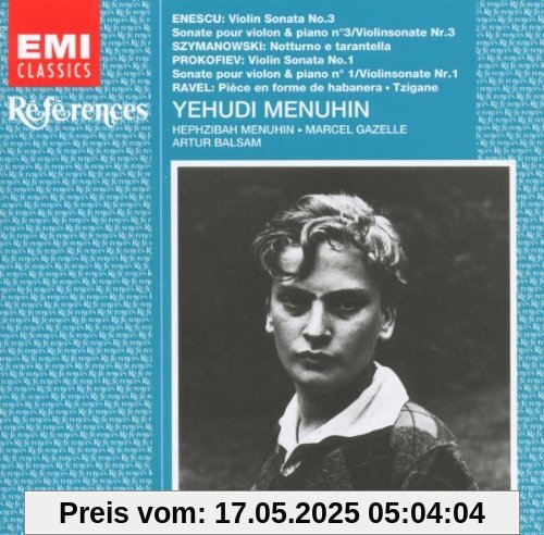 Violinsonaten Violinsonaten von Yehudi Menuhin