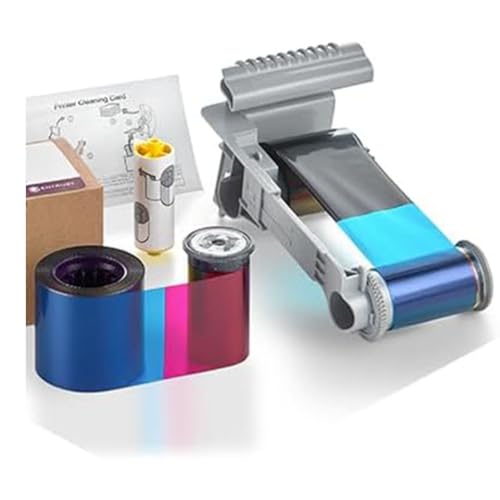 Yeihhtuk Entrust 525100-001 Vollfarbband, 250 Bilder, für Entrust S Igma DS1/DS2/DS3-Drucker von Yeihhtuk
