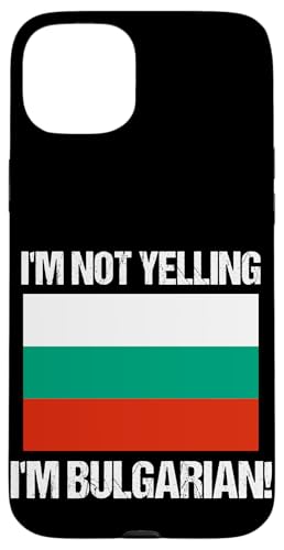 I'm Not Yelling I'm Bulgarian Culture Landesflagge Bulgarien Hülle für iPhone 15 Plus I'm Not Yelling I'm Bulgarian Culture Landesflagge Bulgarien Hülle für iPhone 15 Plus von Yelling National Flags Graphics