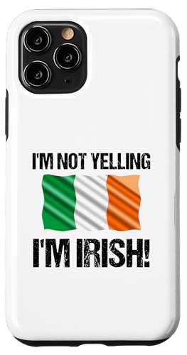 I'm Not Yelling I'm Irish Länderflagge Irland B Hülle für iPhone 11 Pro I'm Not Yelling I'm Irish Länderflagge Irland B Hülle für iPhone 11 Pro von Yelling National Flags Graphics